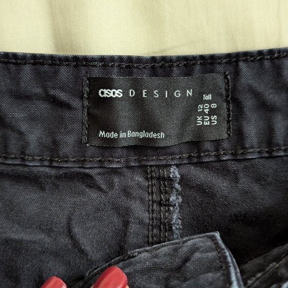 Asos Design cargo pants size Large Tall - Picture 10 of 10